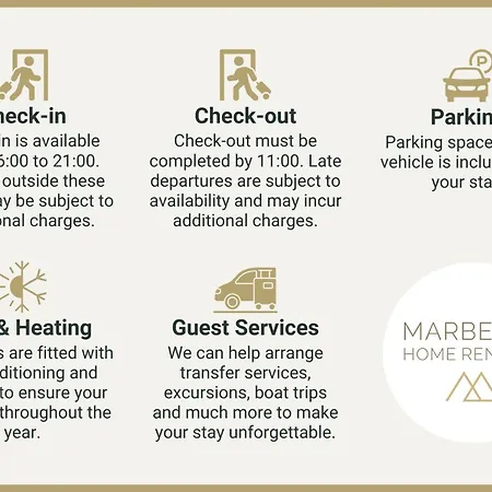 Marbella Home Rentals - Marina Banus, Puerto Banus, 2Br Luminous Pool & Parking * 마르베야